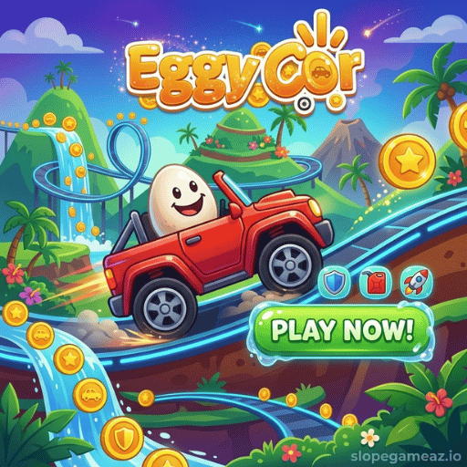 play game eggy car free online