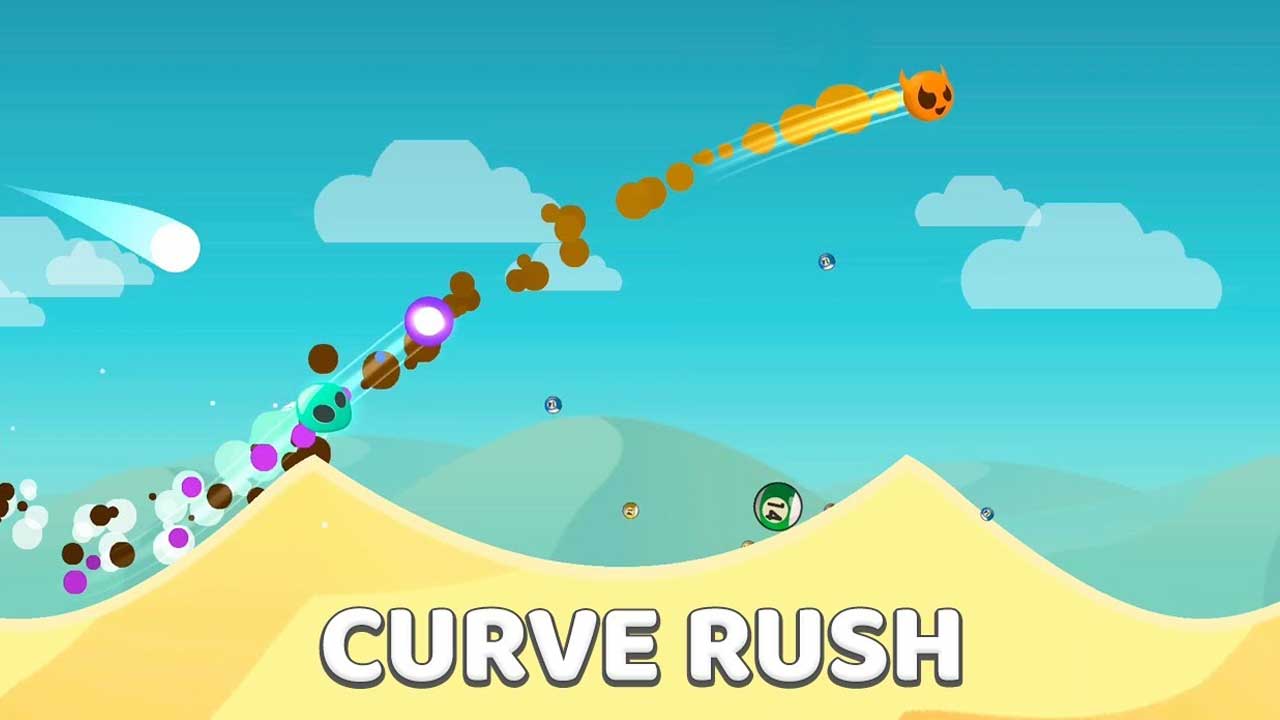 play game curve rush free online