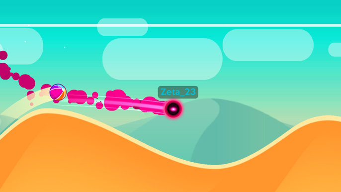 play game curve rush io free online