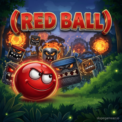 play game red ball free online at slopegameaz.io